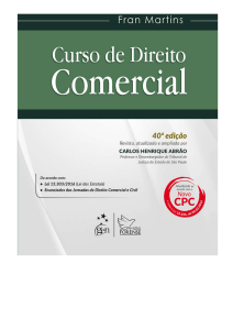 Curso de Direito Comercial (2017).