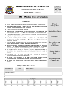 219 – – Médico Endocrinologista gista - NC