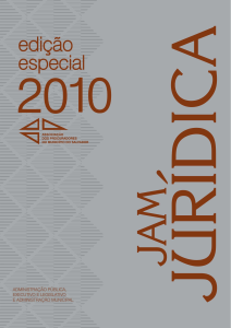 Edição Especial 2010 - Associação dos Procuradores do Município