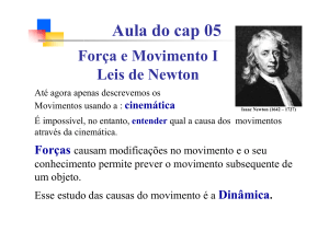 Aula do cap05 Leis de Newton