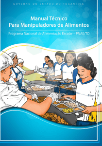 Programa Nacional de Alimentação Escolar – PNAE/TO