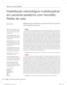 Reabilitação odontológica multidisciplinar em