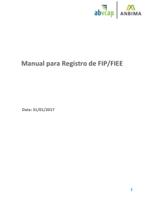 Manual para Registro de FIP/FIEE