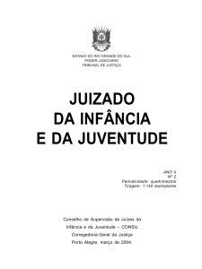 Edição 2 - Justiça da Infância e da Juventude do Estado do Rio