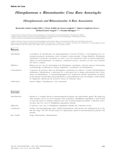 Histoplasmose e Rinossinusite: Uma Rara Associação