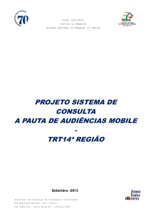 projeto sistema de consulta a pauta de audiências mobile