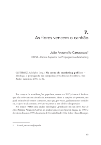 7. As flores vencem o canhão