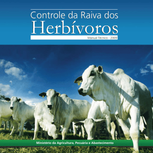 Controle da raiva dos herbívoros