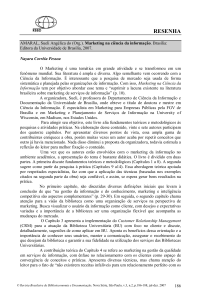 resenha - Revista Brasileira de Biblioteconomia e Documentação