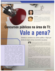 Concursos públicos na área de TI: Vale a pena?