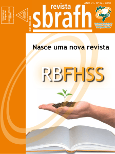 Nasce uma nova revista