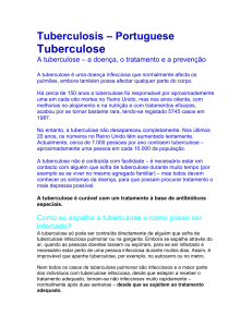Tuberculosis - Lincolnshire Community Health Services