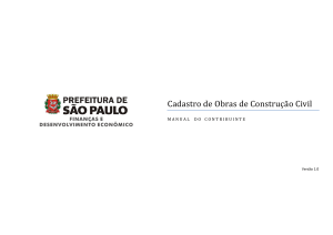 Baixe o manual em PDF - Prefeitura de São Paulo