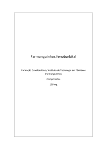 Fenobarbital 100 mg - Farmanguinhos