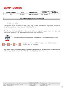 A seqüência de quadros determina qual setor demarcado pelo