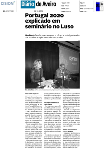 Portugal 2020 explicado em seminário no Luso
