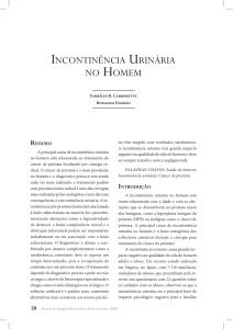 incontinência urinária no homEm - Revista |HUPE