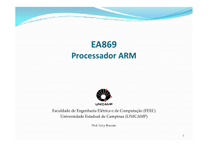 Processador ARM - DCA