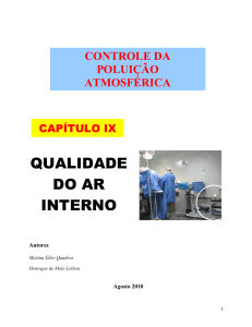 Cap 9 Qualidade do ar interno