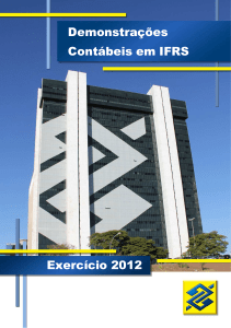 Demonstrativos Contábeis em IFRS