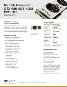 NVIDIA GeForce® GTX 980 4GB XLR8 PRO OC