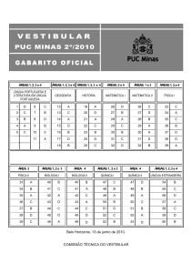 PUC Minas - Minas Vestibular