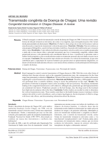 Uma revisão Congenital transmission in Chagas Disease