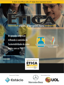 Revista Ética nos Negócios Congresso Rio 2013