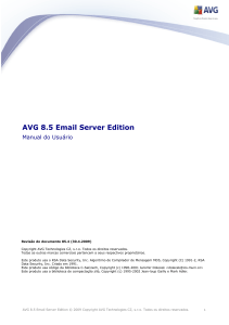 AVG 8.5 Email Server Edition