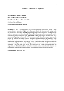 A Aids e o Fenômeno da Depressão