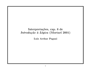 Introdução à Lógica (Mortari 2001)