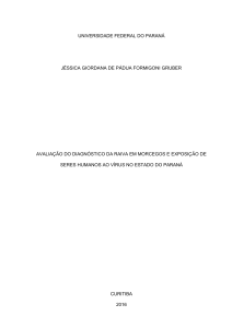 Avaliação do diagnóstico da raiva em morcegos e exposição de