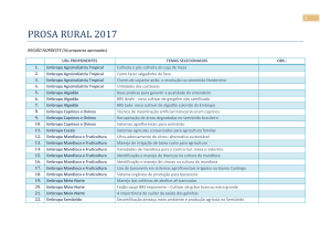 prosa rural 2017 - Embrapa Informação Tecnológica