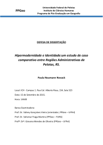 Convite - Universidade Federal de Pelotas