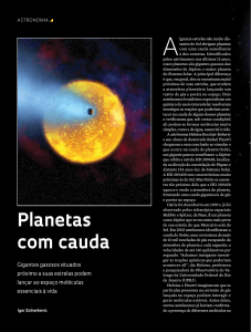 Planetas com cauda - Revista Pesquisa Fapesp
