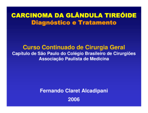 Carcinoma da Tireóide