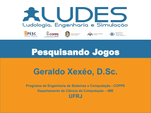 Pesquisa em Jogos - LUDES