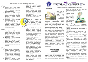 Jornal Informativo nº4 - 07 de Março de 2014