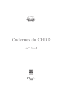 Cadernos do CHDD