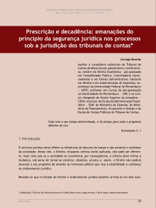 Prescrição e decadência: emanações do