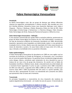 Febre Hemorrágica Venezuelana