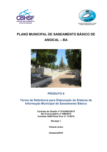 plano municipal de saneamento básico de angical – ba