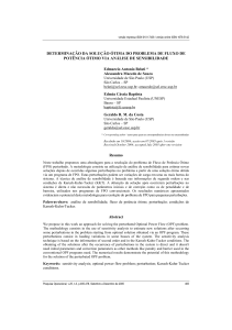DETERMINAÇÃO DA SOLUÇÃO ÓTIMA DO PROBLEMA DE