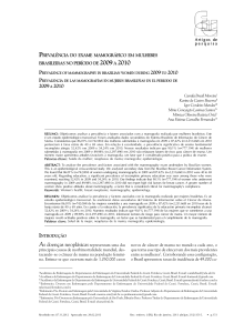 Prevalence of mammography in brazilian