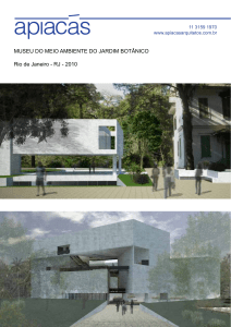 MUSEU DO MEIO AMBIENTE DO JARDIM BOTÂNICO Rio de Janeiro