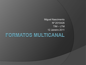 Formatos Multicanal