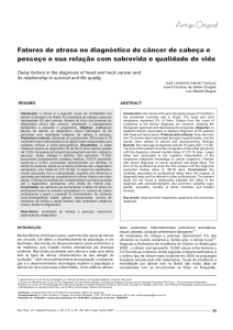 Artigo Original - Sociedade Brasileira de Cirurgia de Cabeça e