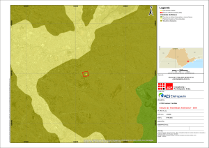 Mapa de Unidades de Relevo