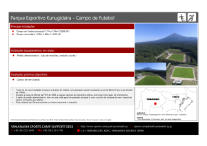 Parque Esportivo Kunugidaira - Campo de Futebol(PDF:663KB)