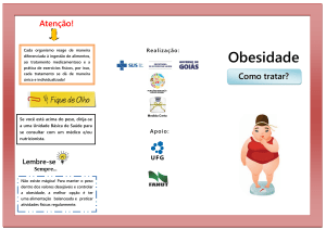 Folder Tratamento Obesidade